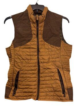 Eddie Bauer puffer vest M Mens Goose Down Quilted Puffer New